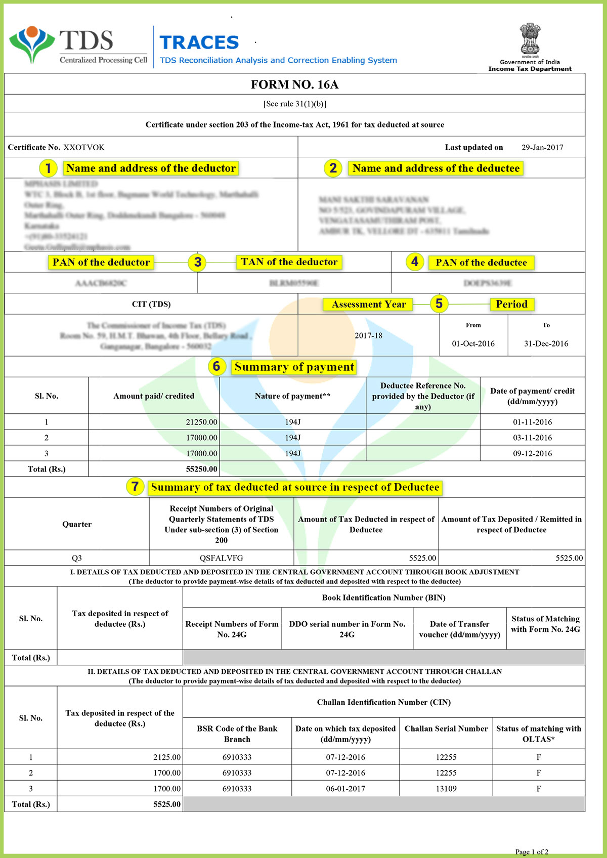 Form-16-A