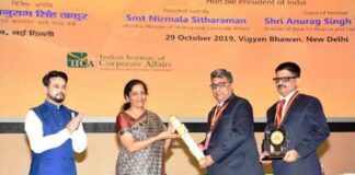 national CSR award to MCL