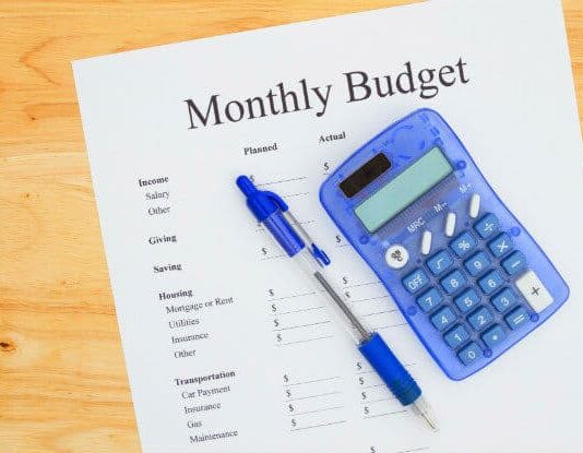 monthly budget